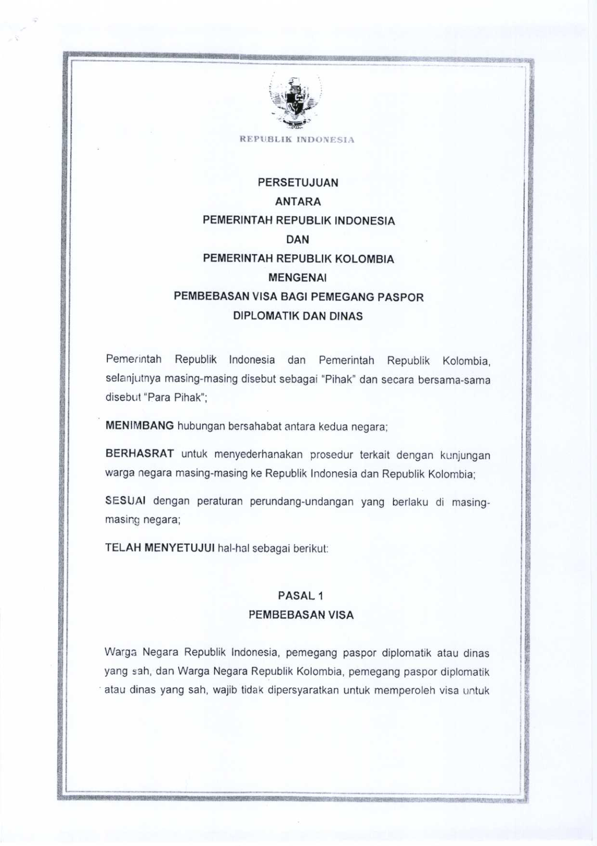 Peraturan Presiden Nomor 4 Tahun 2014