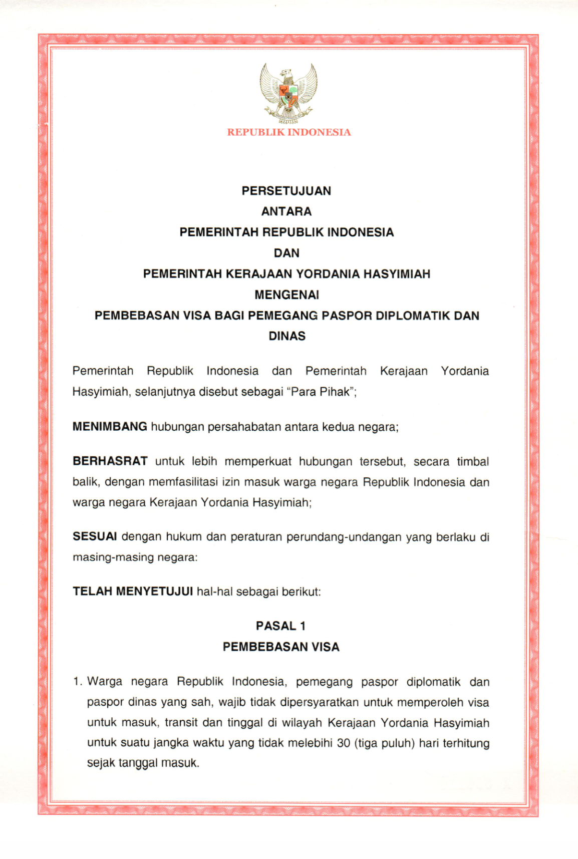 Peraturan Presiden Nomor 32 Tahun 2017