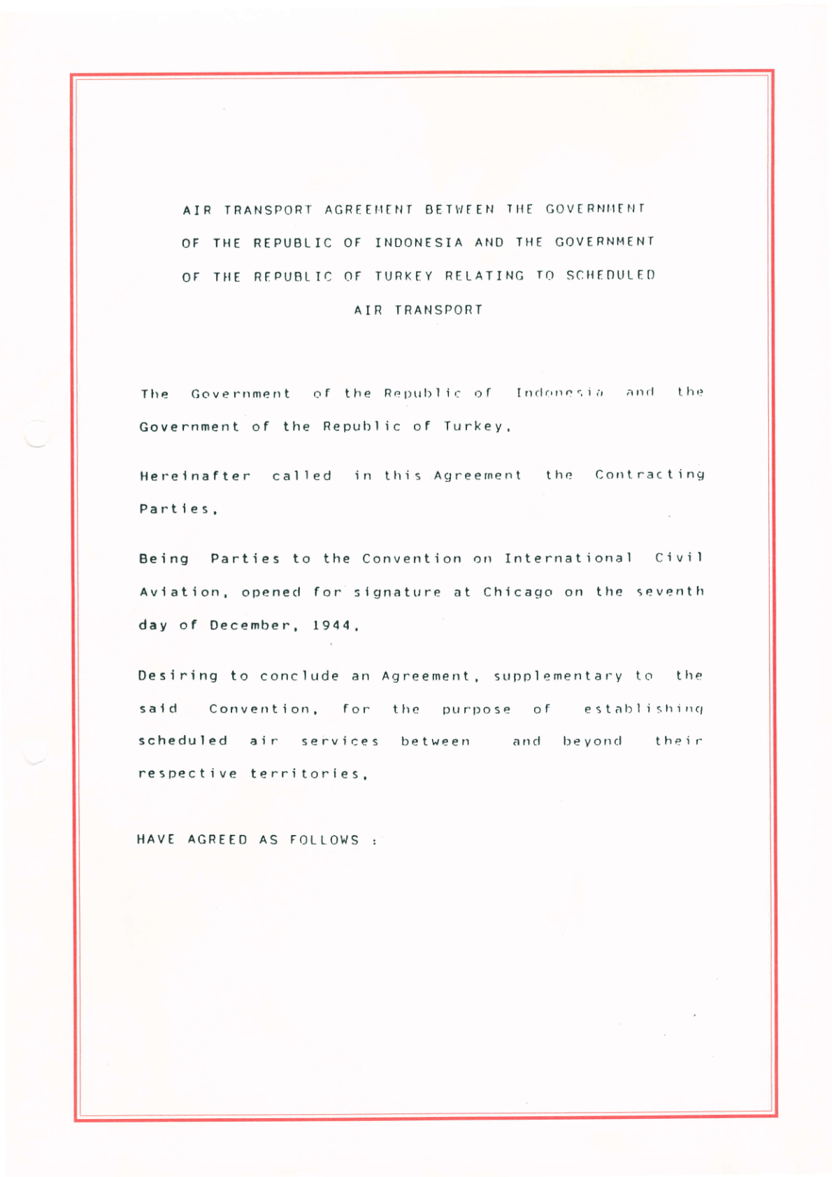 Peraturan Presiden Nomor 44 Tahun 2019