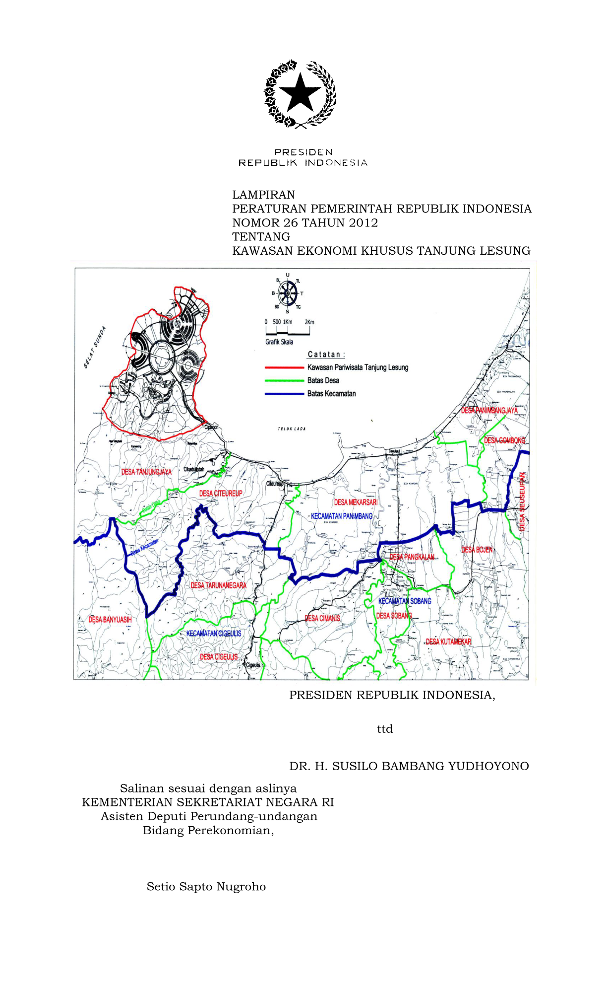 Peraturan Pemerintah Nomor 26 Tahun 2012