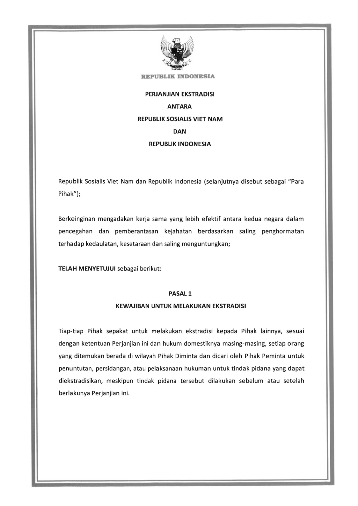 Undang-Undang Nomor 5 Tahun 2015