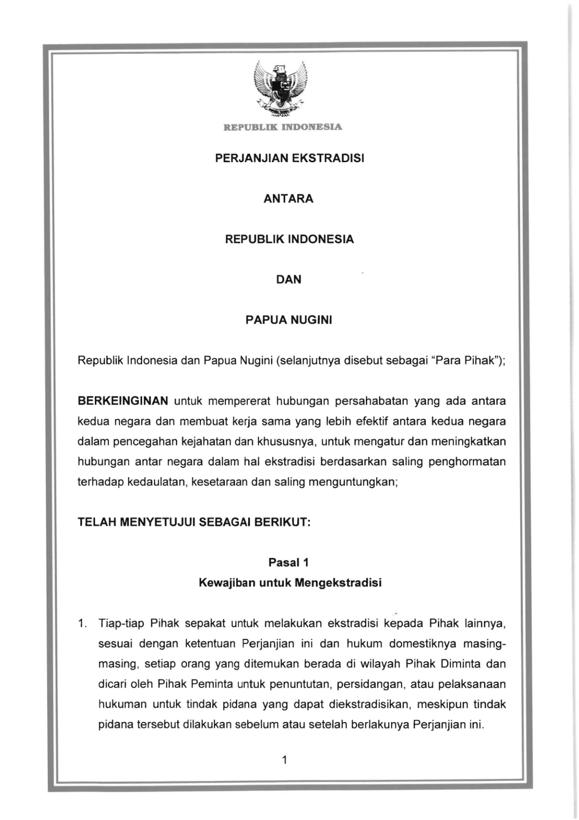 Undang-Undang Nomor 6 Tahun 2015