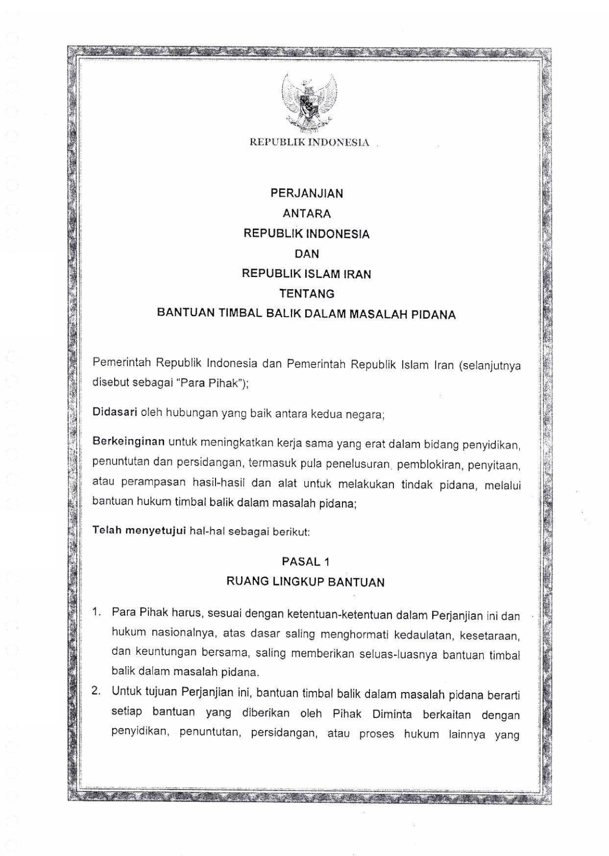 Undang-Undang Nomor 10 Tahun 2019