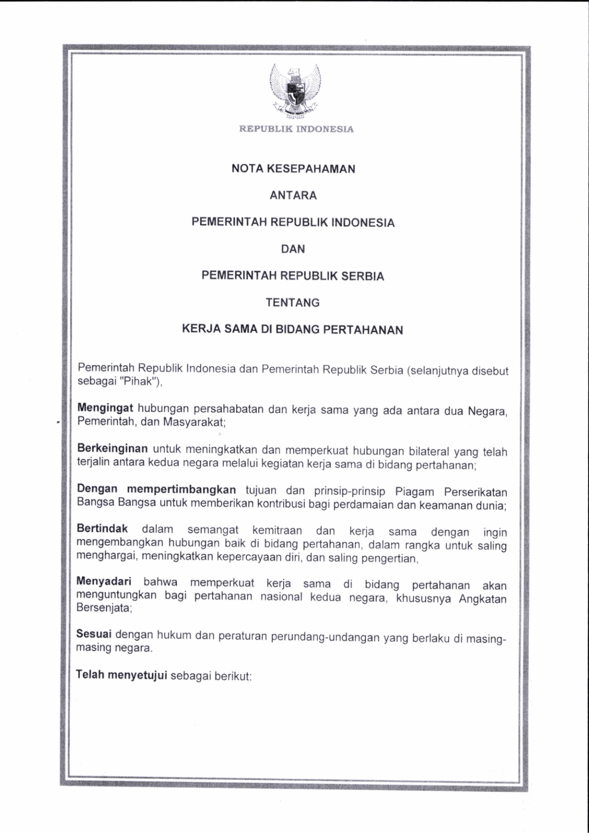 Undang-Undang Nomor 3 Tahun 2019